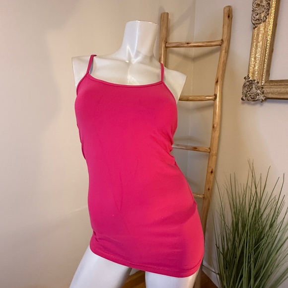 Lululemon Power Y Tank *Luon Jewelled Magenta Pink Size 4 - Picture 5 of 9